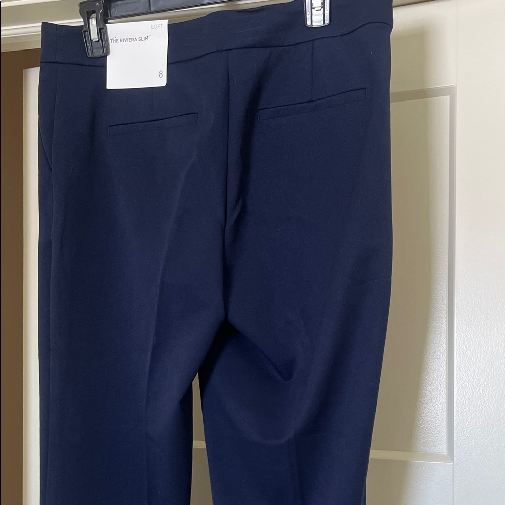 LOFT Women’s Dark Blue Dress Pants - Picture 5 of 5